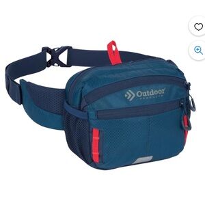 Outdoor Products padded strap Echo Waistpack crossbody Fanny pack blue 3L